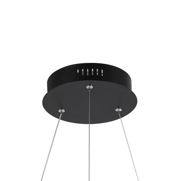 Baxter Modern Contemporary Aluminum Integrated LED Hoop Pendant